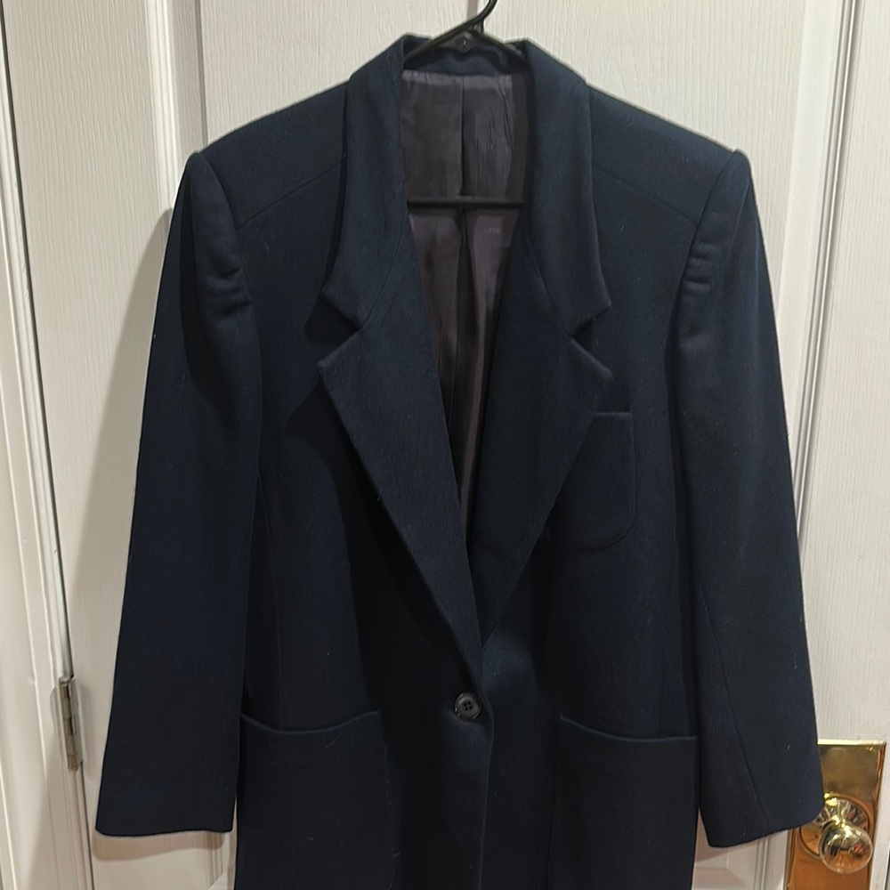 Adolfo Navy Women's Blazer